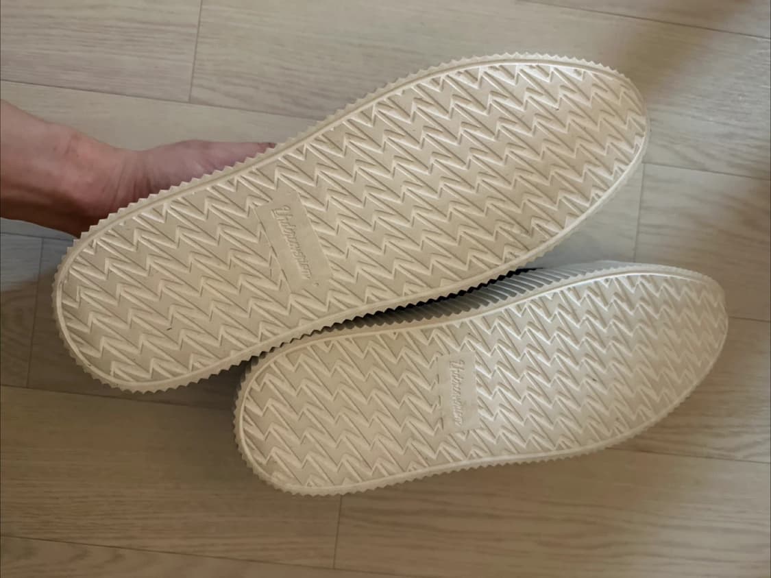 언더커버리즘 블랙 컨버스 로우탑 스니커즈 (260mm) 상품이미지7