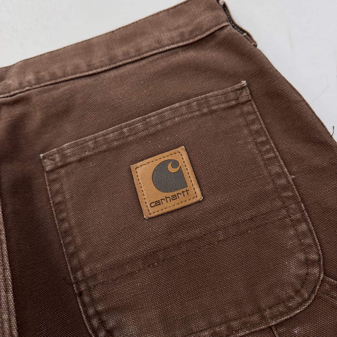 칼하트 OG 카펜터 덕캔버스 페인터 페이딩 워크팬츠 상품이미지8