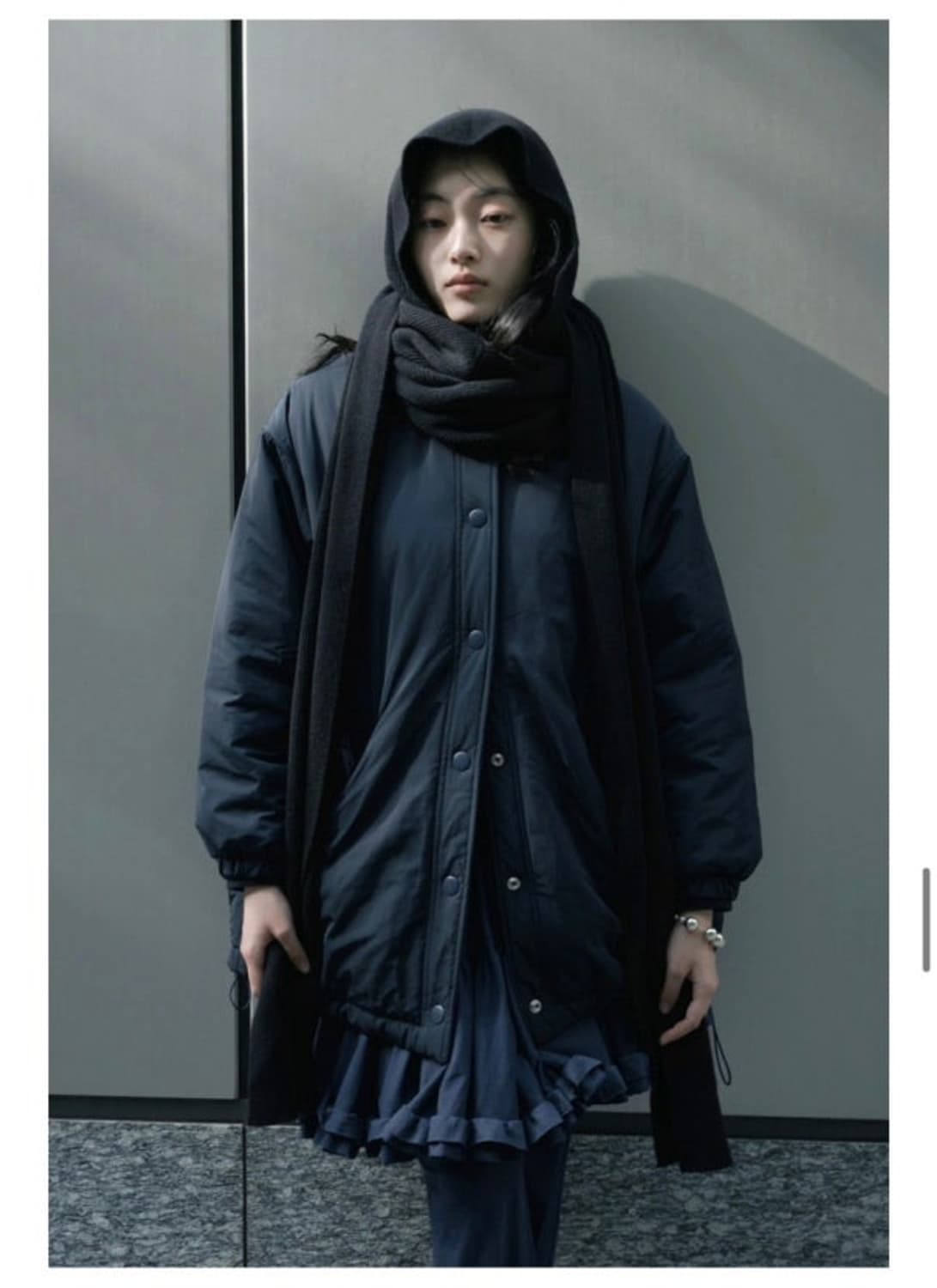 코스모스 셔링 패딩 상품이미지4