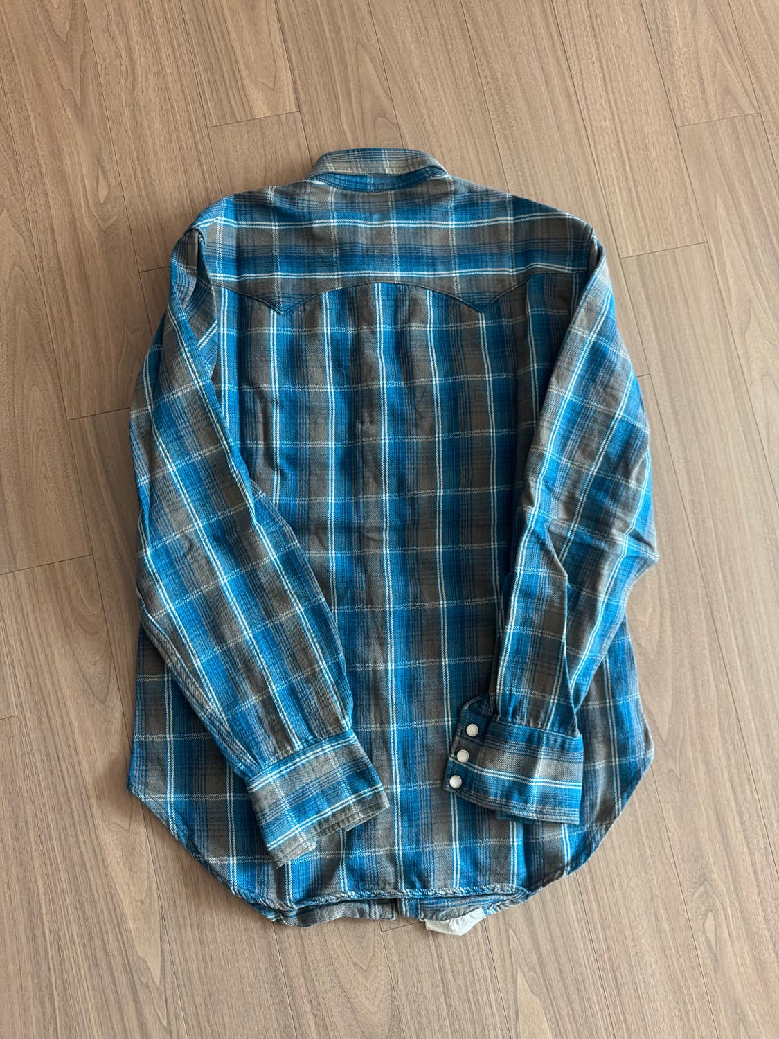 리얼맥코이 조맥코이 웨스턴체크 셔츠 15H 사이즈 상품이미지2