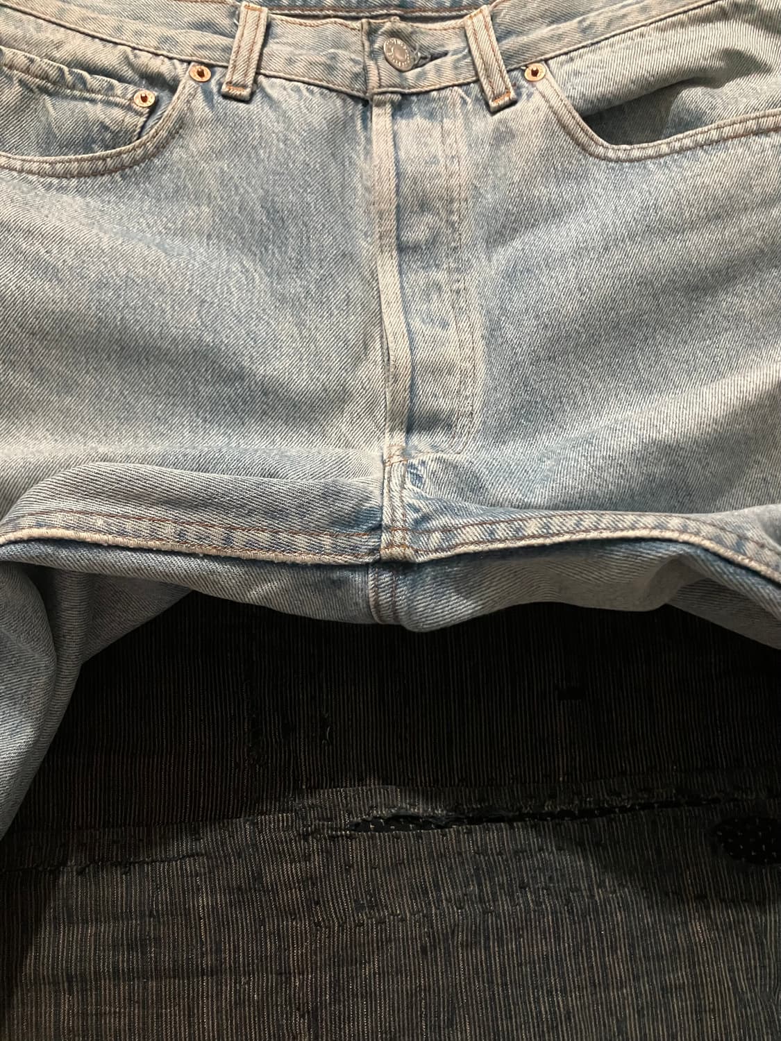 🇺🇸 80s USA 빈티지 리바이스 501XX 데님 팬츠 발렌시아 상품이미지7