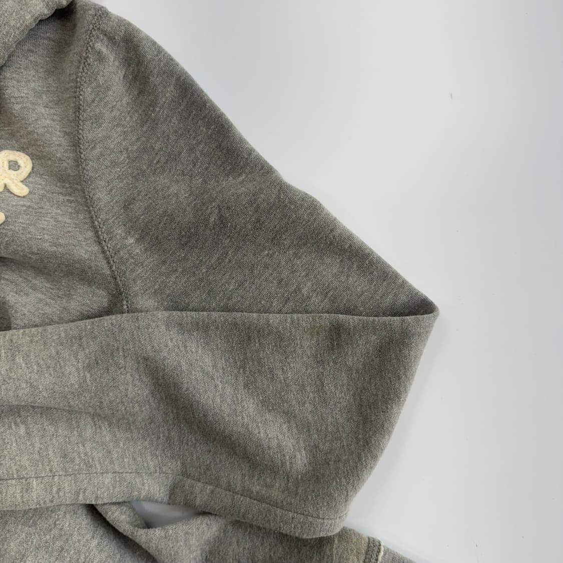 Hollister 홀리스터 스펠아웃 로고 그레이 후드집업 상품이미지7