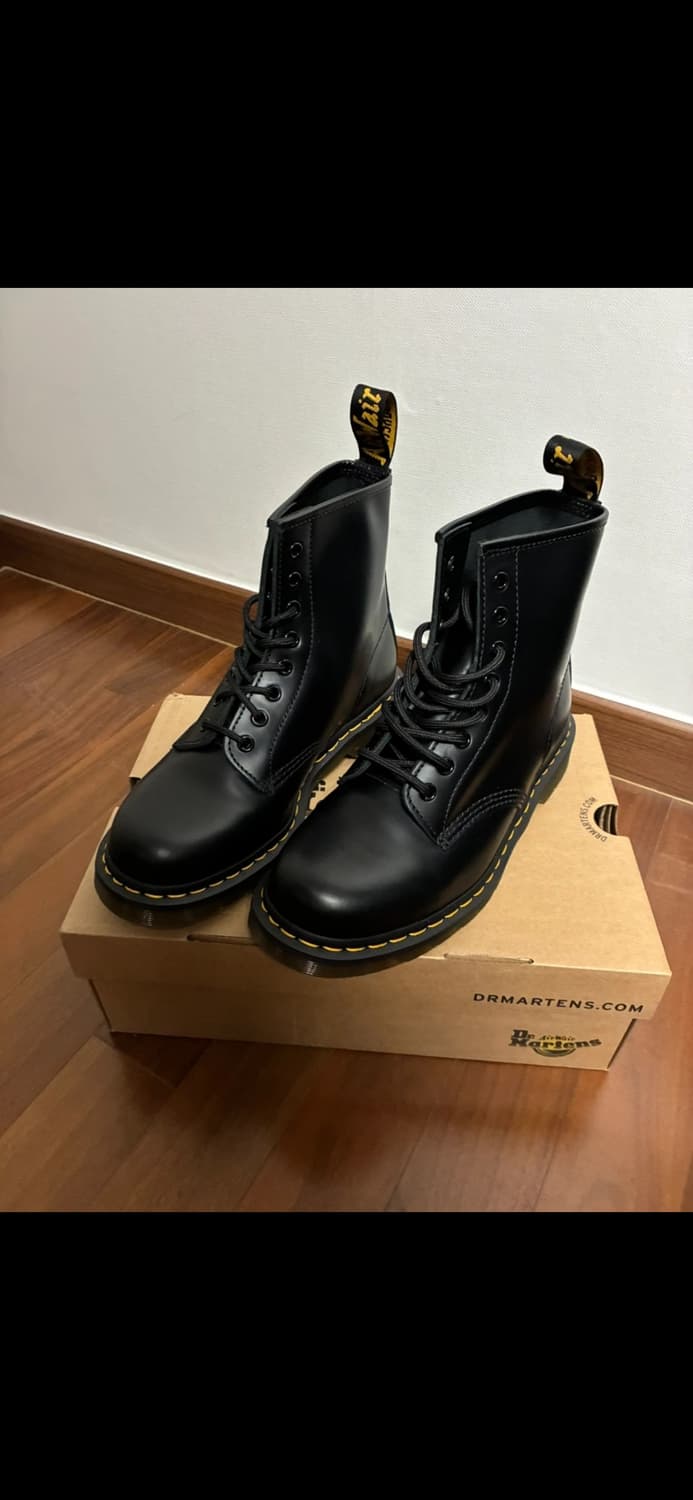 닥터마틴 1460 스무스 블랙 7사이즈(260) 상품이미지1