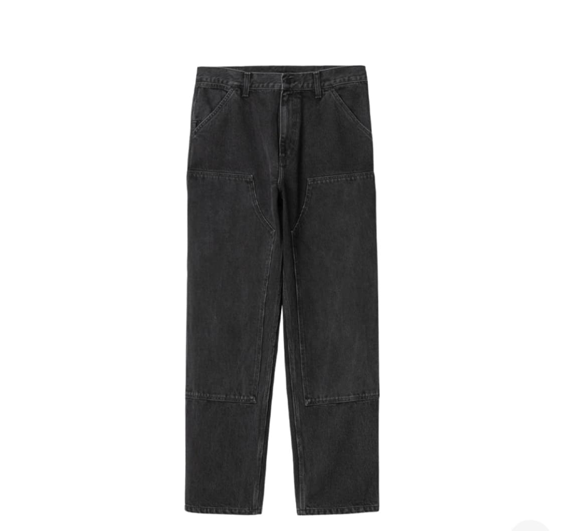 칼하트 WIP 스미스 데님 더블 니 팬츠 블랙 34X32 상품이미지5