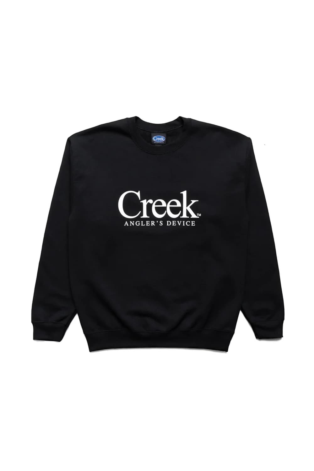 Creek Anglers Device 크릭 맨투맨 L 새상품 블랙 상품이미지5