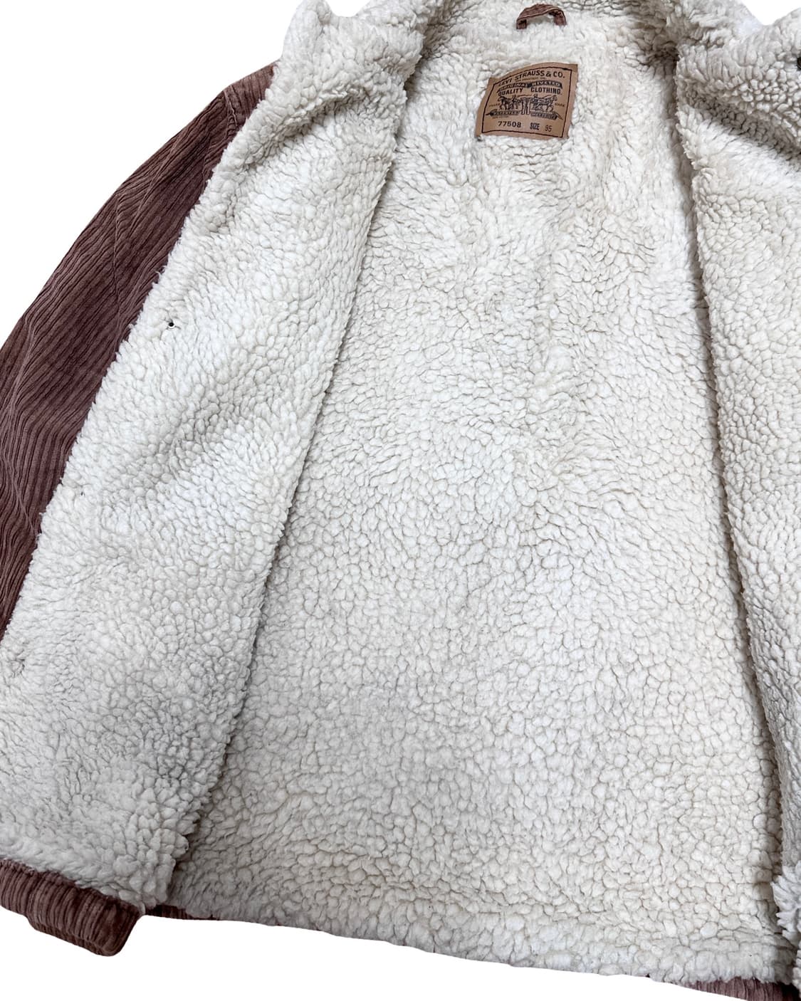 리바이스 브라운 코듀로이 쉐르파 자켓 상품이미지4