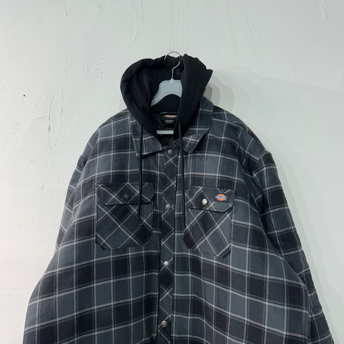 디키즈 플란넬 체크 후드자켓 2XL 상품이미지2