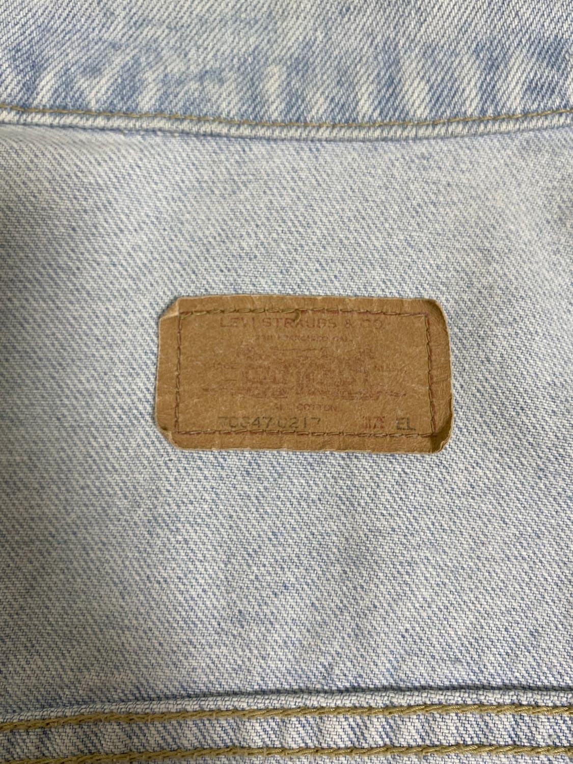 90S Levi's TYPE I DENIM JACKET 상품이미지10