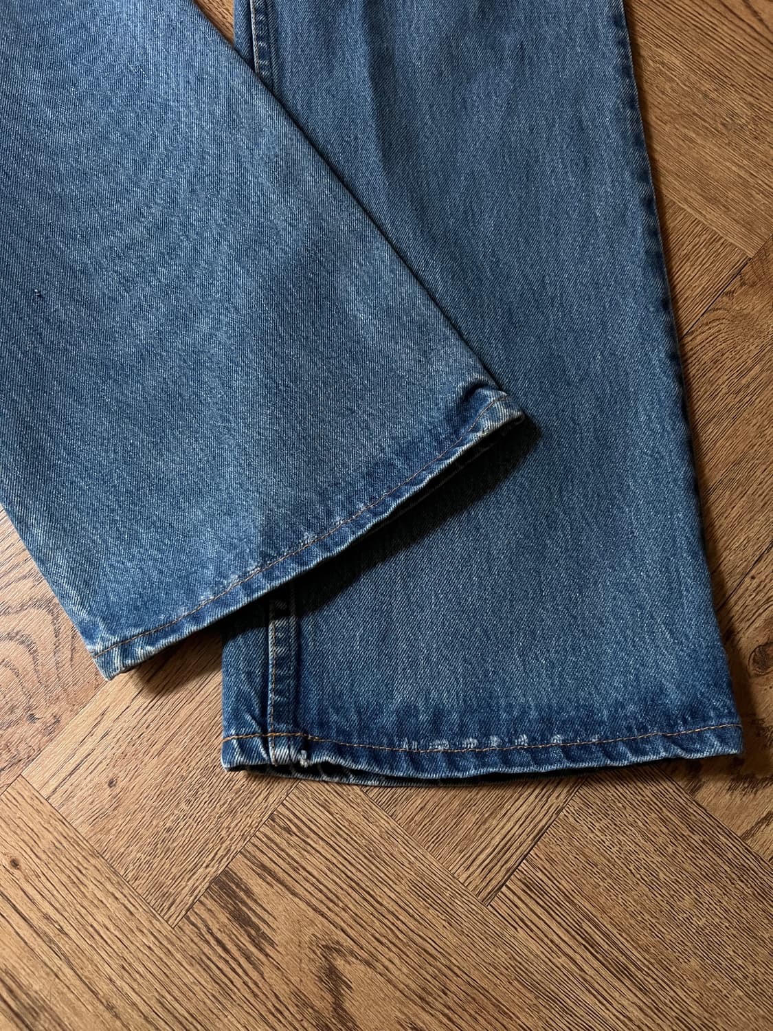 [38]80's 리바이스 USA 20517-0217 오렌지탭 플레어진 상품이미지8