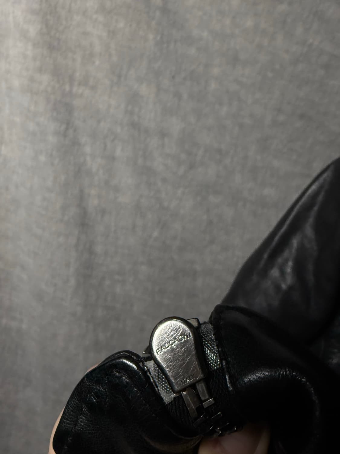 Junhashimoto Asymmetric Zip Leather Jack 상품이미지7