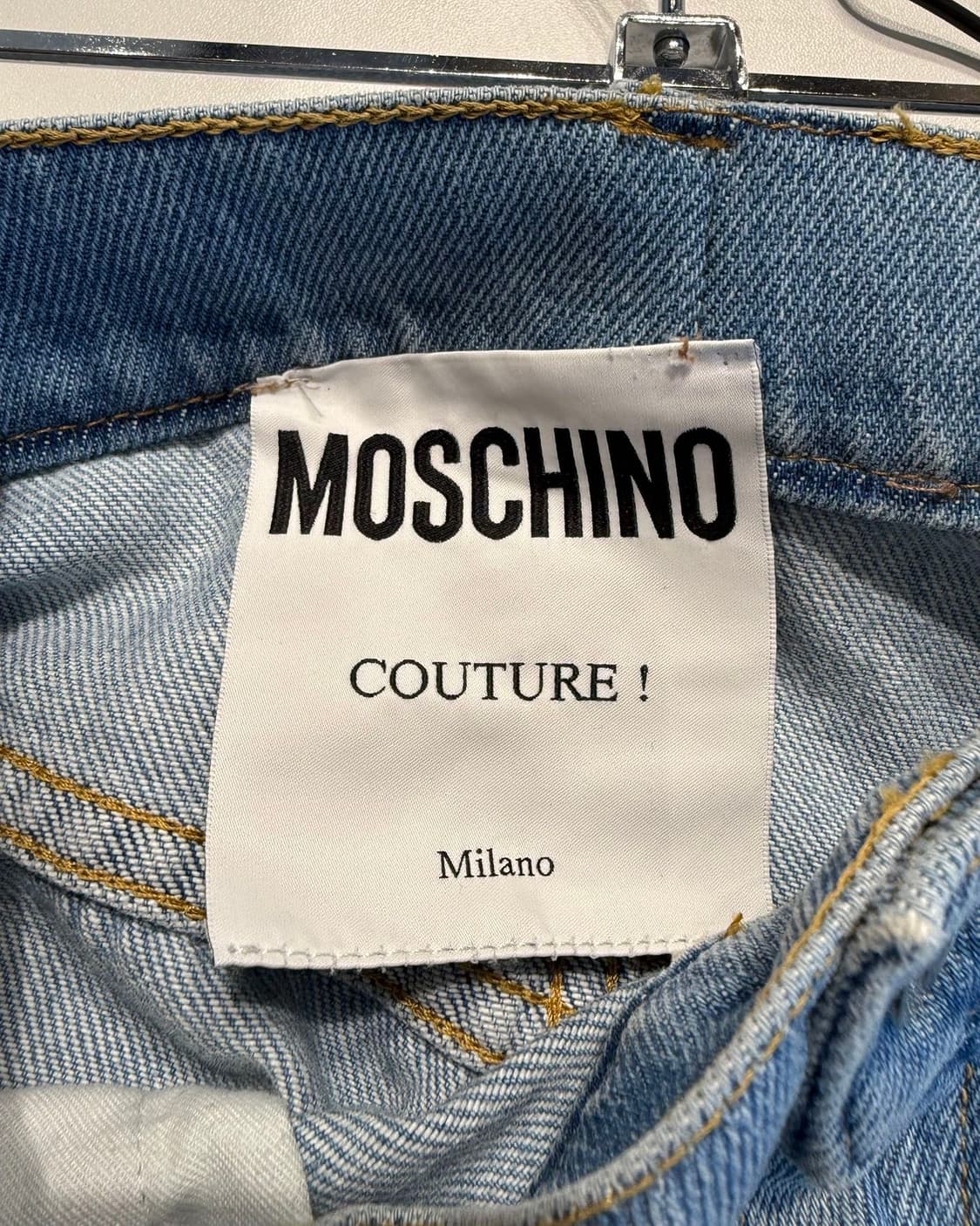 모스키노 데님 골드 네일헤드 악센트 팬츠  상품이미지8