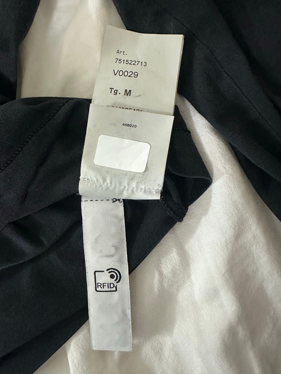 22SS 로고 패치 롱슬리브 블랙 (made in turkey) 상품이미지6