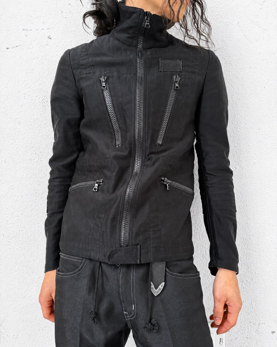 Attachment multi- riri zip biker jk 상품이미지1