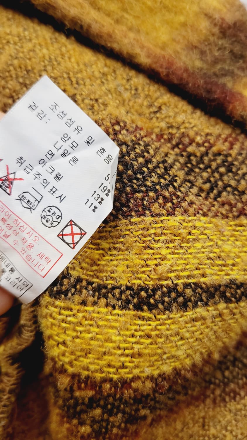 베네통 펠트울 셔츠코트. 상품이미지7