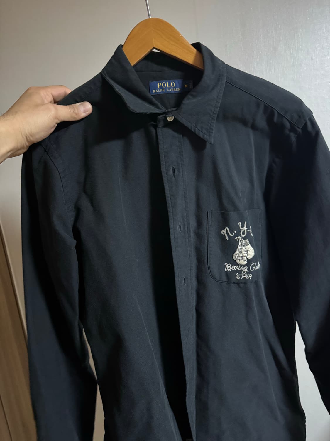 랄프로렌 복싱클럽 셔츠 m 상품이미지2