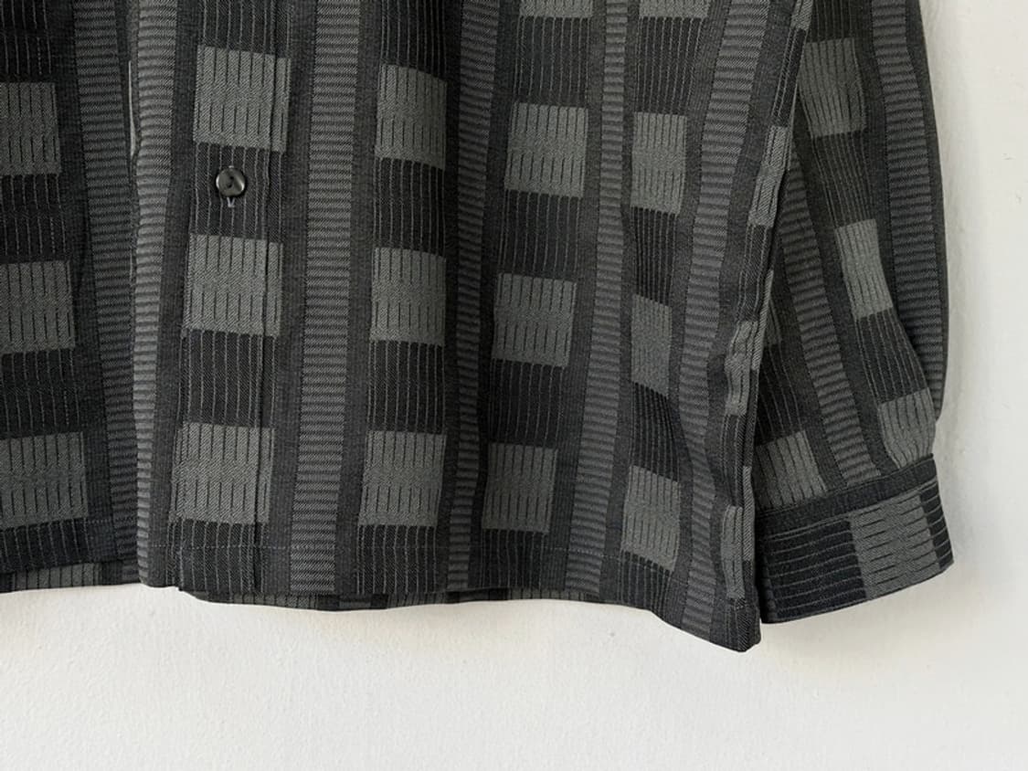 Patterned poly L/S shirt 상품이미지3