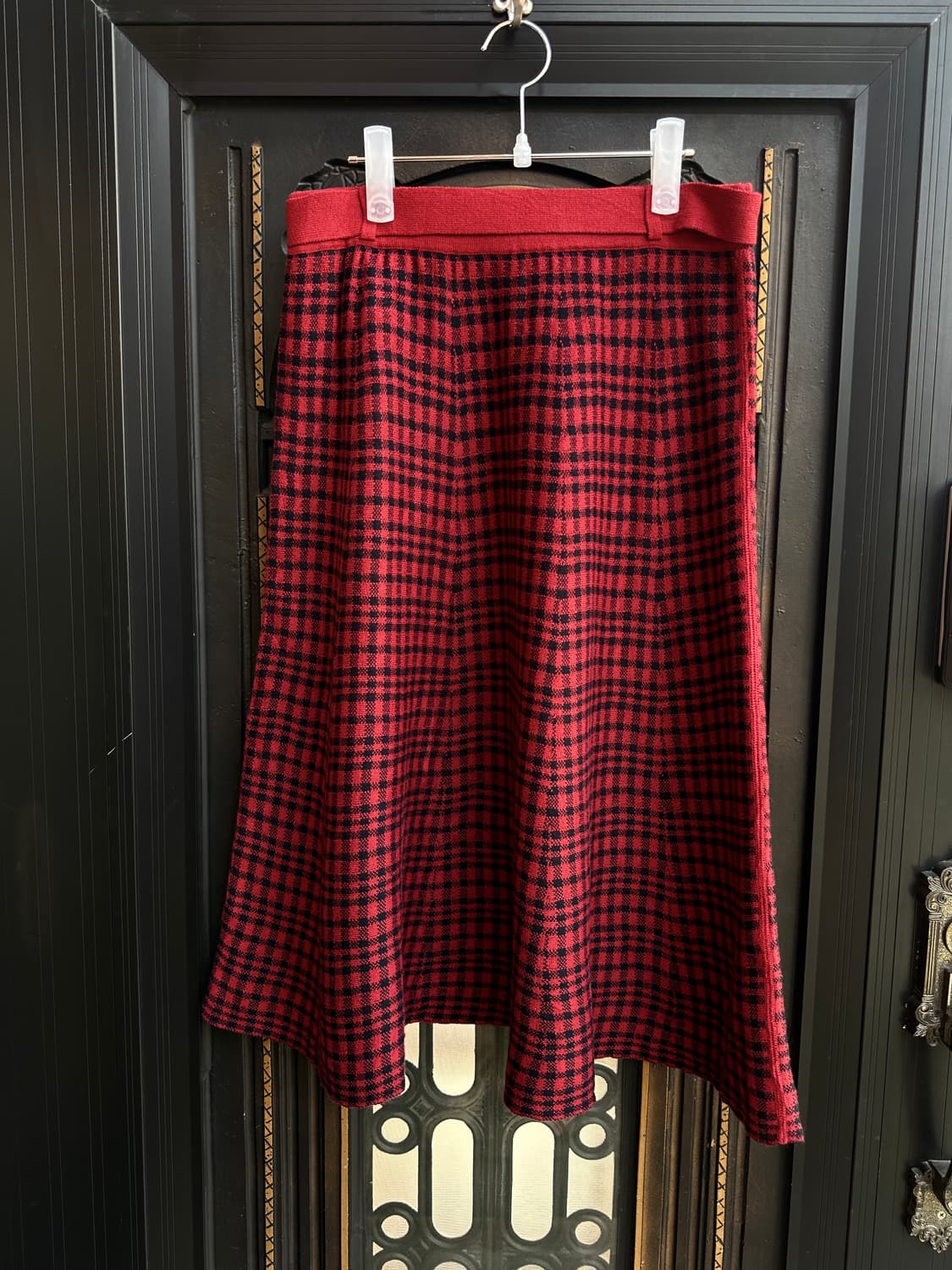 anyfam 체크니트스커트 상품이미지2