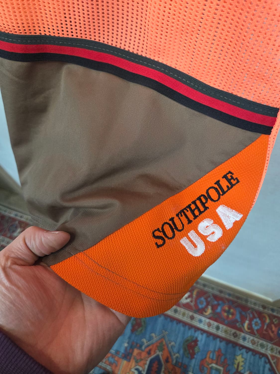 사우스폴 usa 빈티지 메쉬 반팔 L 상품이미지4