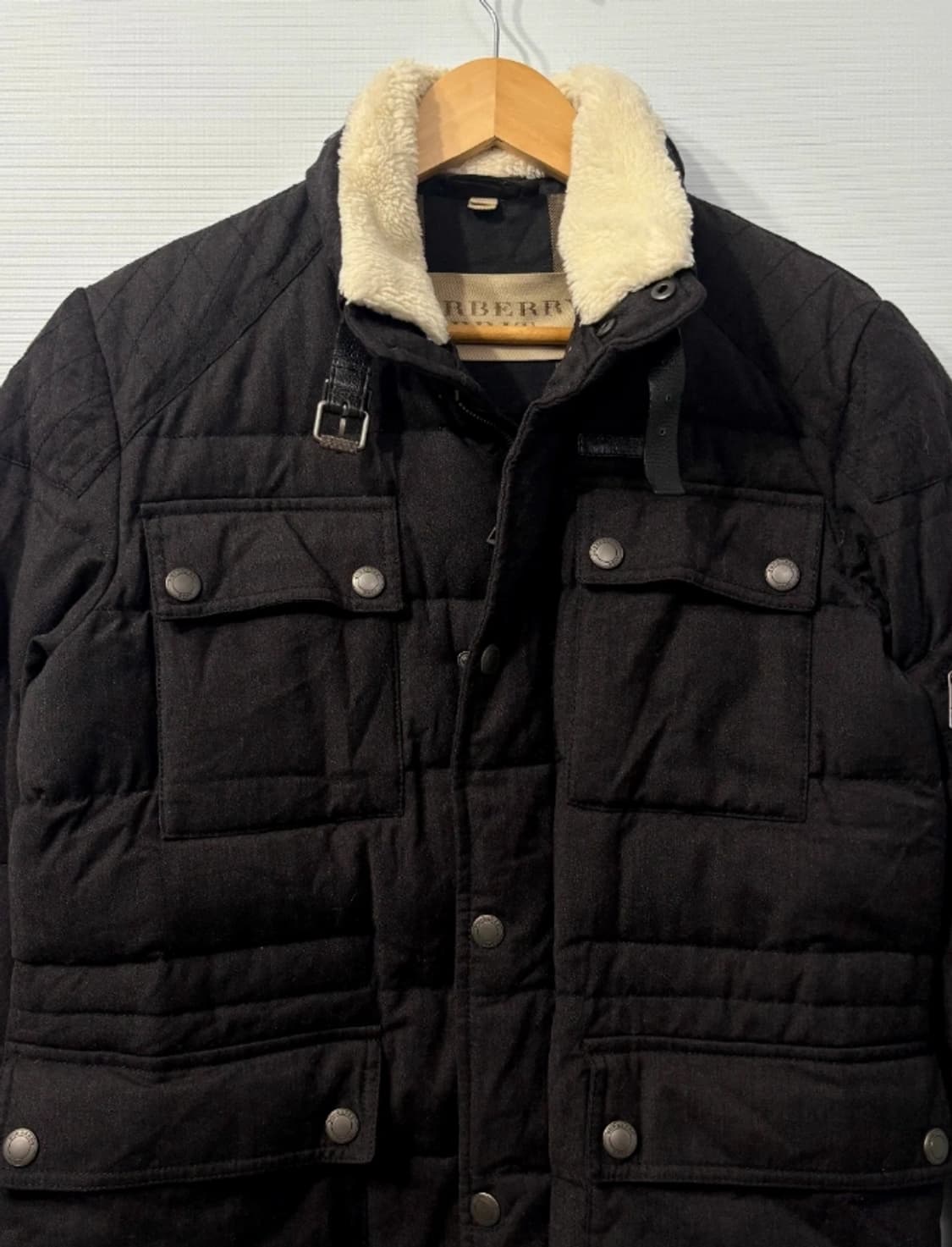 버버리 브릿 남성 패딩 자켓 블랙 95 상품이미지2
