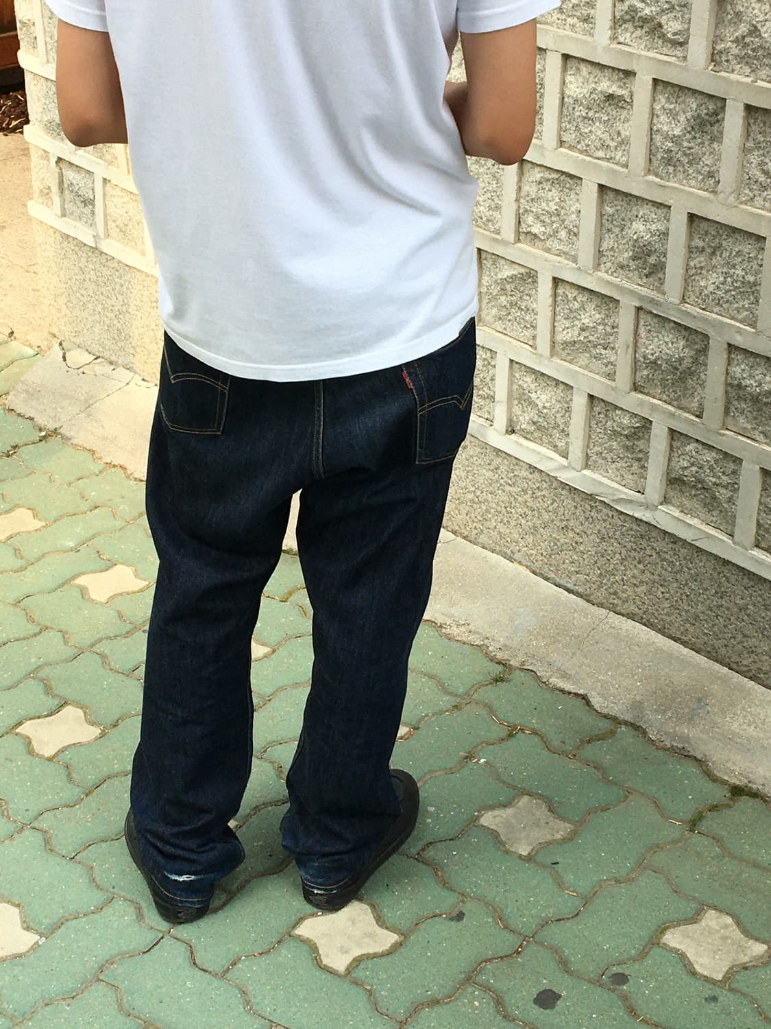 준야와타나베 앞 절개 데님  상품이미지7