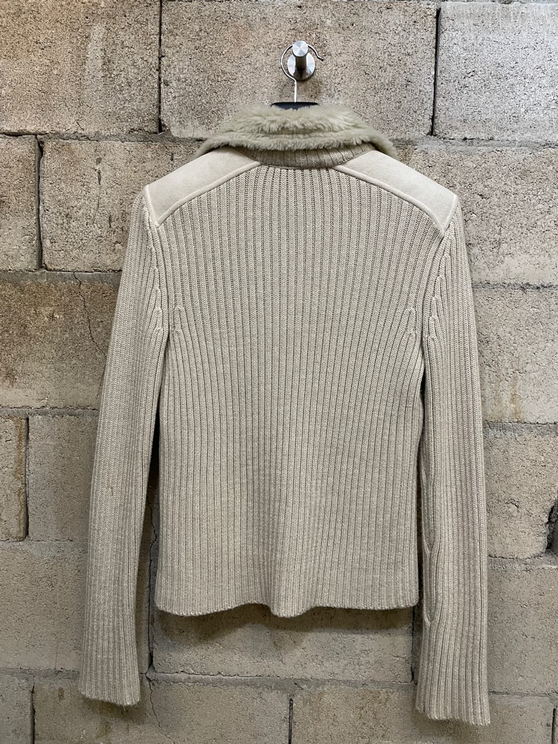 아르마니 익스체인지 믹스 니트 집업 상품이미지9