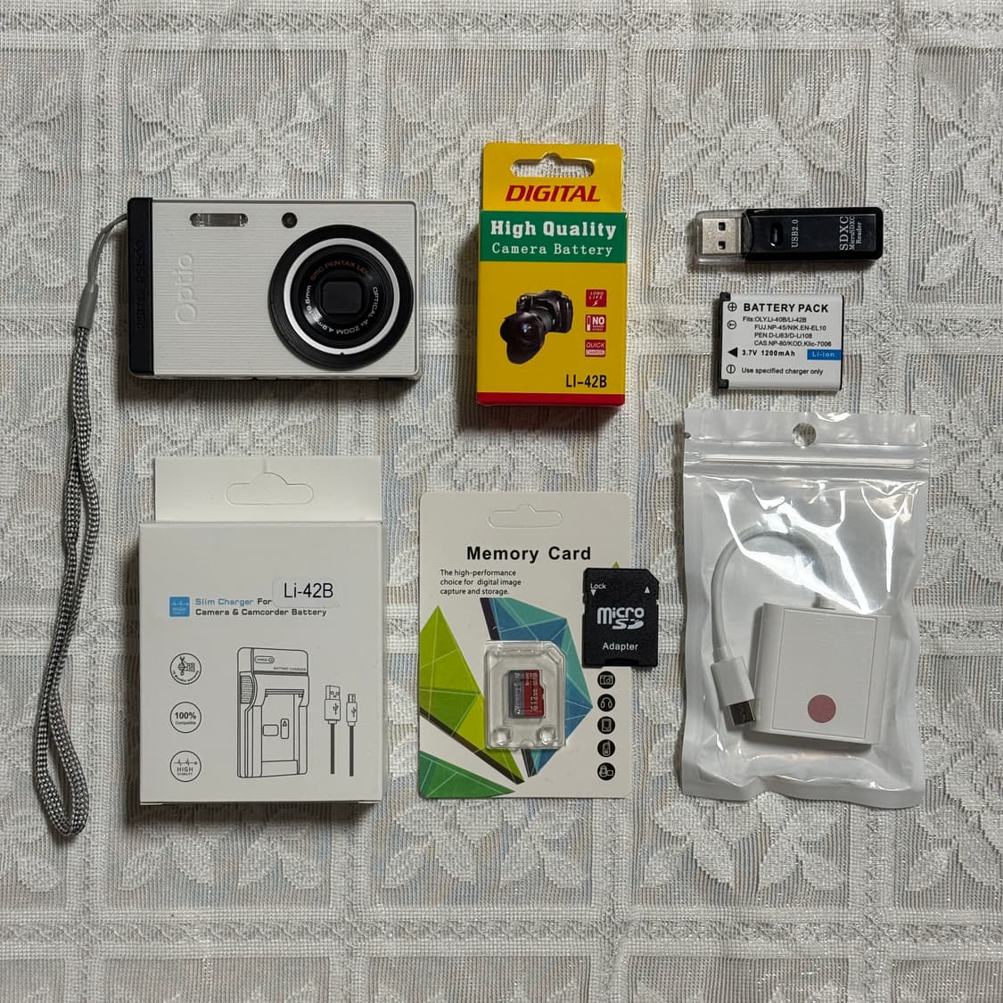 풀구성 펜탁스옵티오 RS1500 Pentax Optio 디카 RS1000 상품이미지1