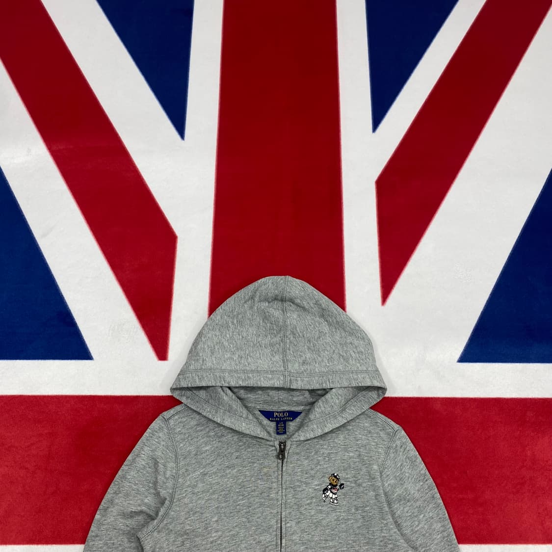 폴로베어 후드집업 실측 여성44 상품이미지2