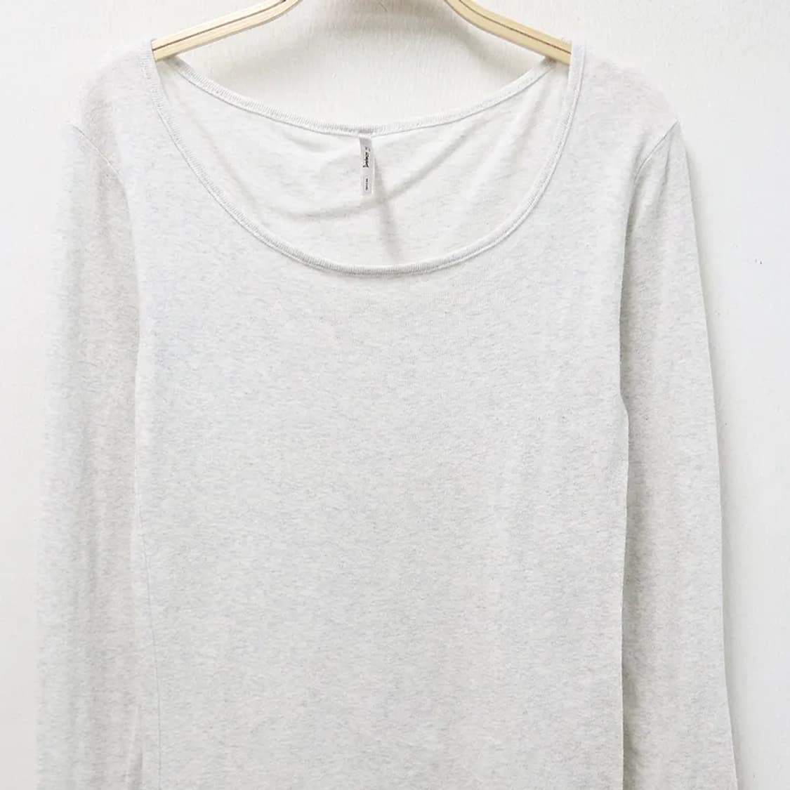 SJ COMPANY 유넥 긴팔 티셔츠 63733 상품이미지3