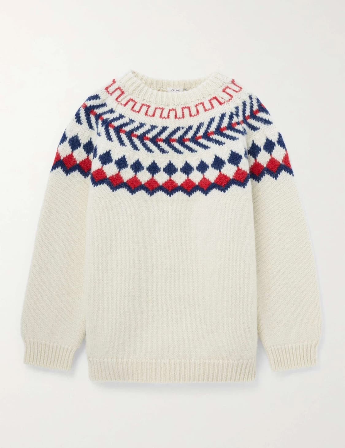 [BTS 착용] 셀린느 21fw 페어 아일 스웨터 판매합니다 상품이미지3