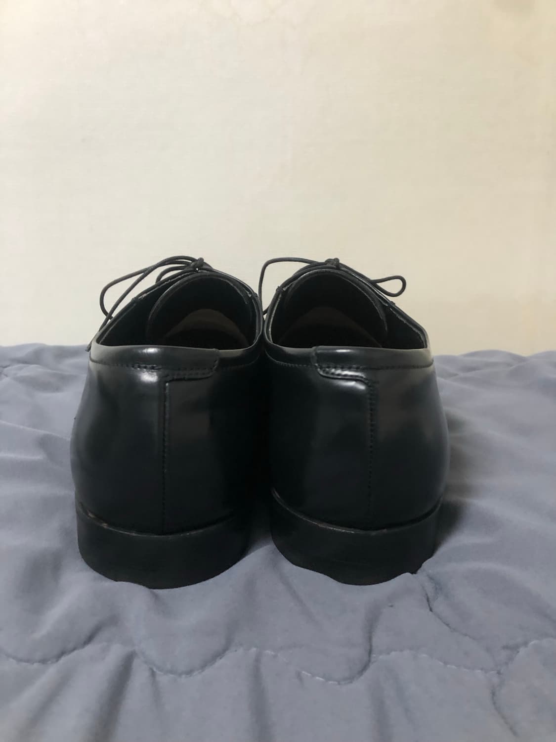 빈티지 프라다 브러쉬드 플랫 스퀘어토 더비슈즈 8.5 상품이미지4