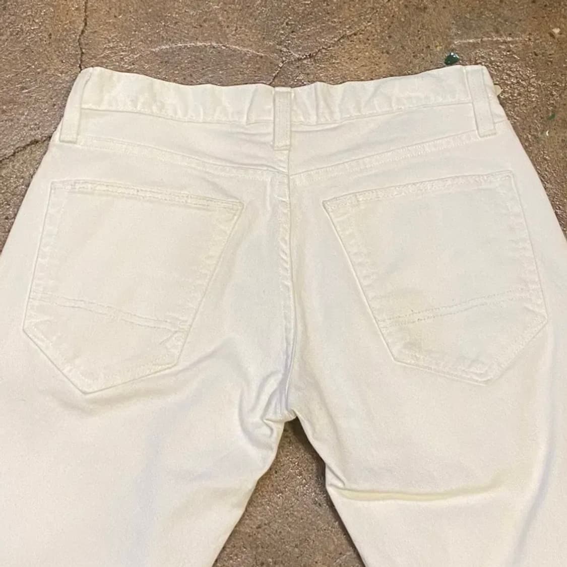 미국 빈티지 애리조나 진 화이트 청바지 상품이미지6