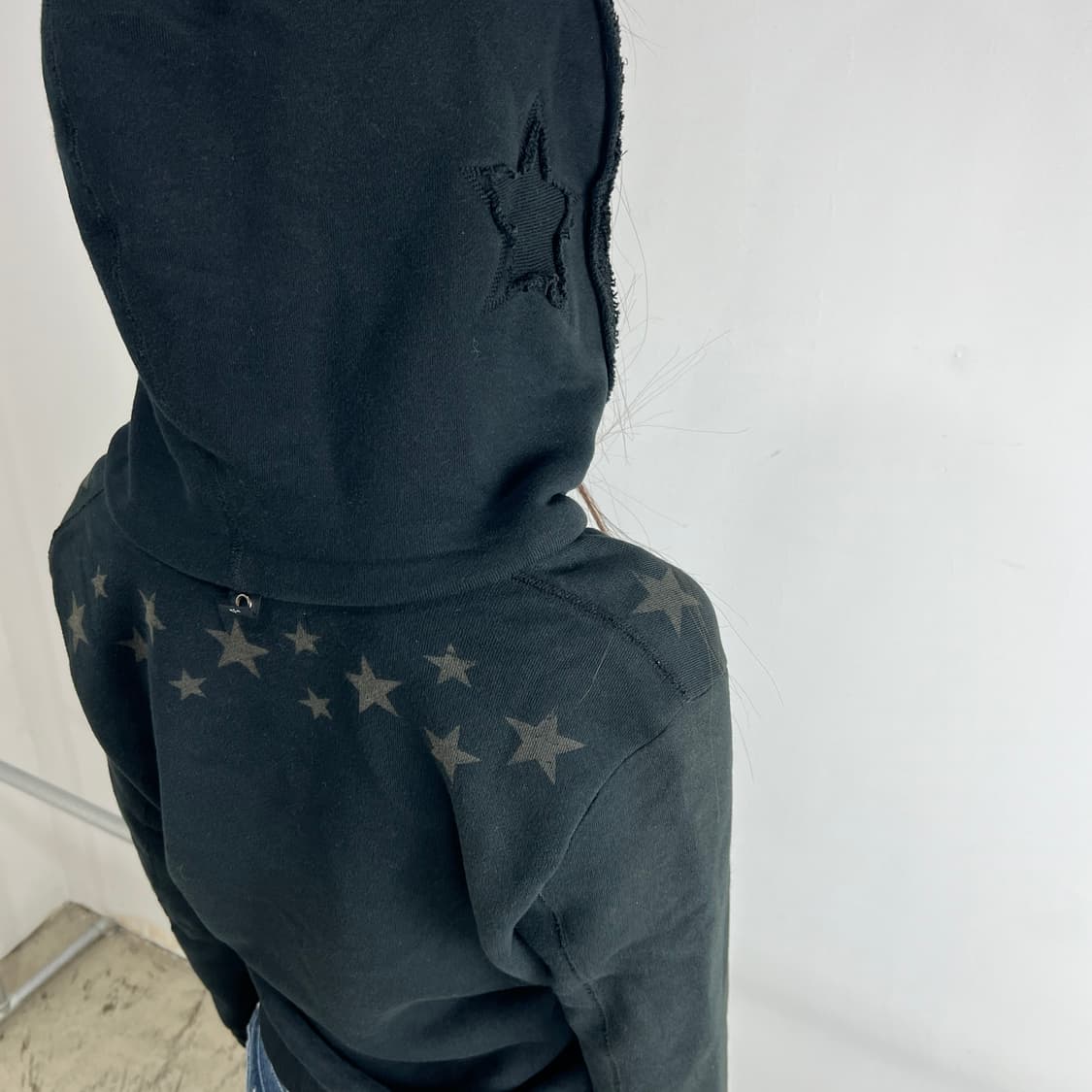 WJK X M THANK YOU FRIEDNS 스타 져지 후드 집업 상품이미지5