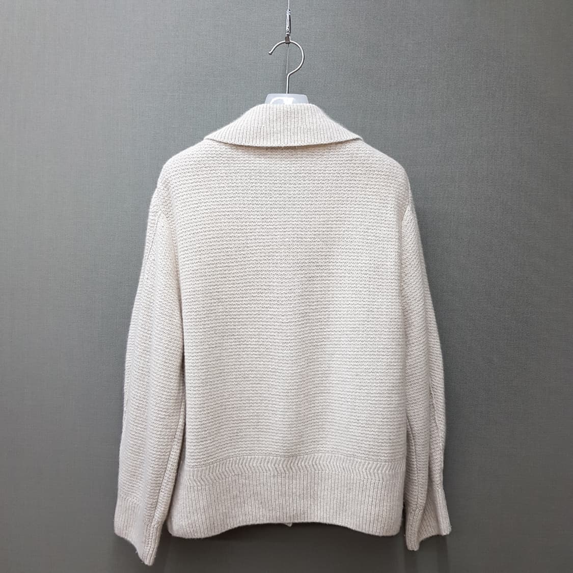 한섬 시스템 2021 클래식 카라 니트 가디건 F90 사이즈 상품이미지4