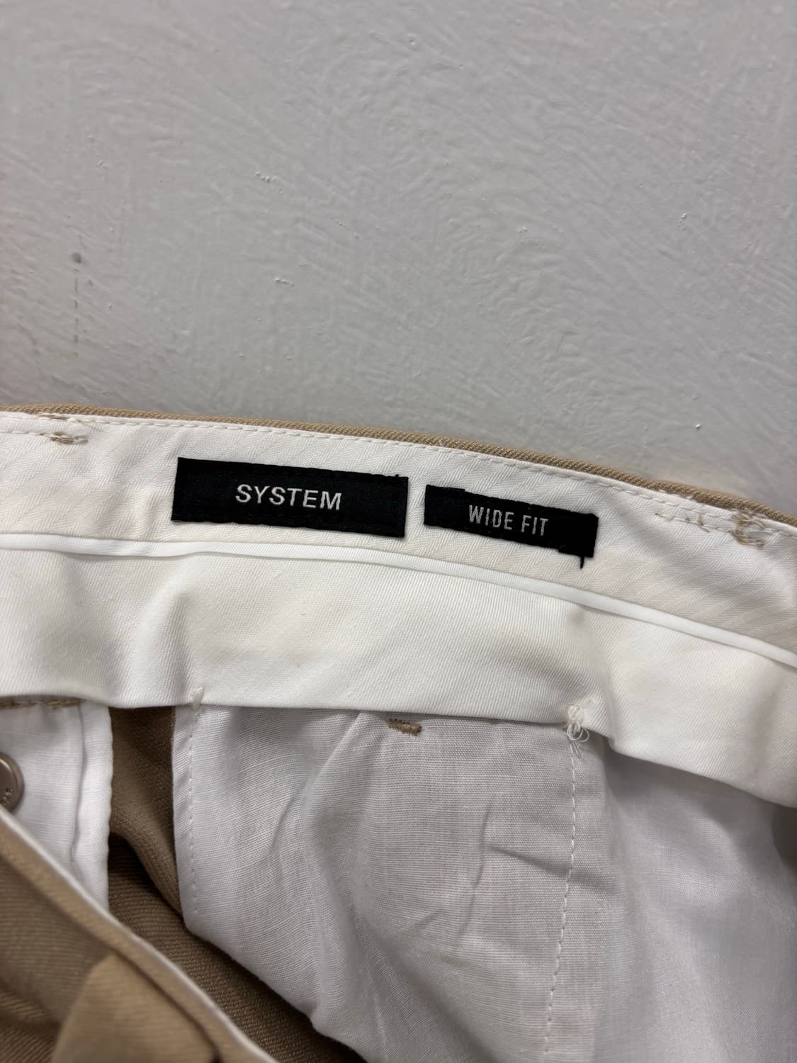 SYSTEM 시스템 와이드 팬츠 상품이미지3