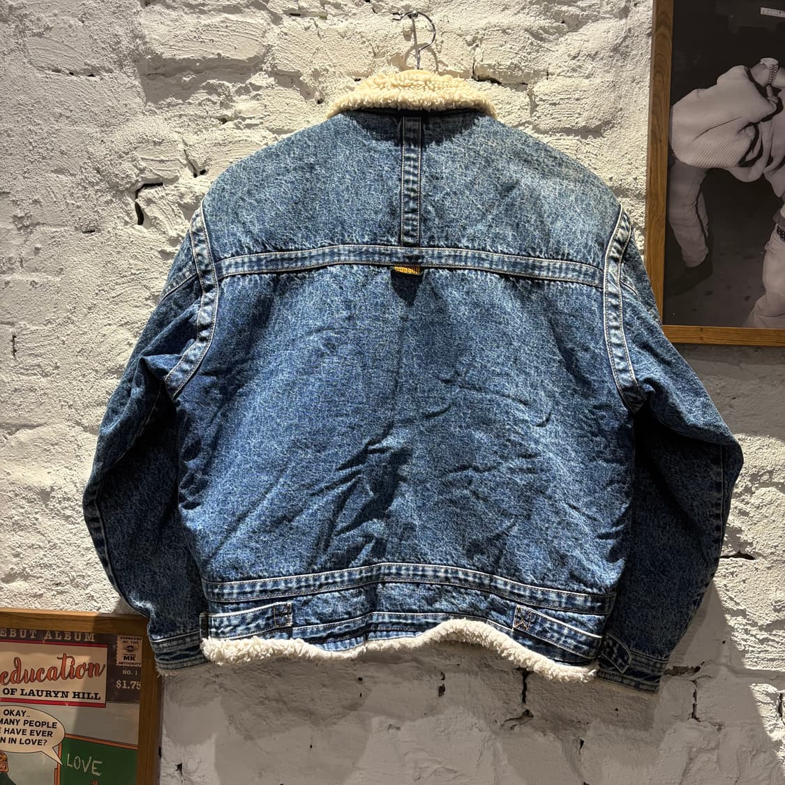 90’s BOBSON 밥슨 쉐르파 안감 데님자켓 상품이미지2