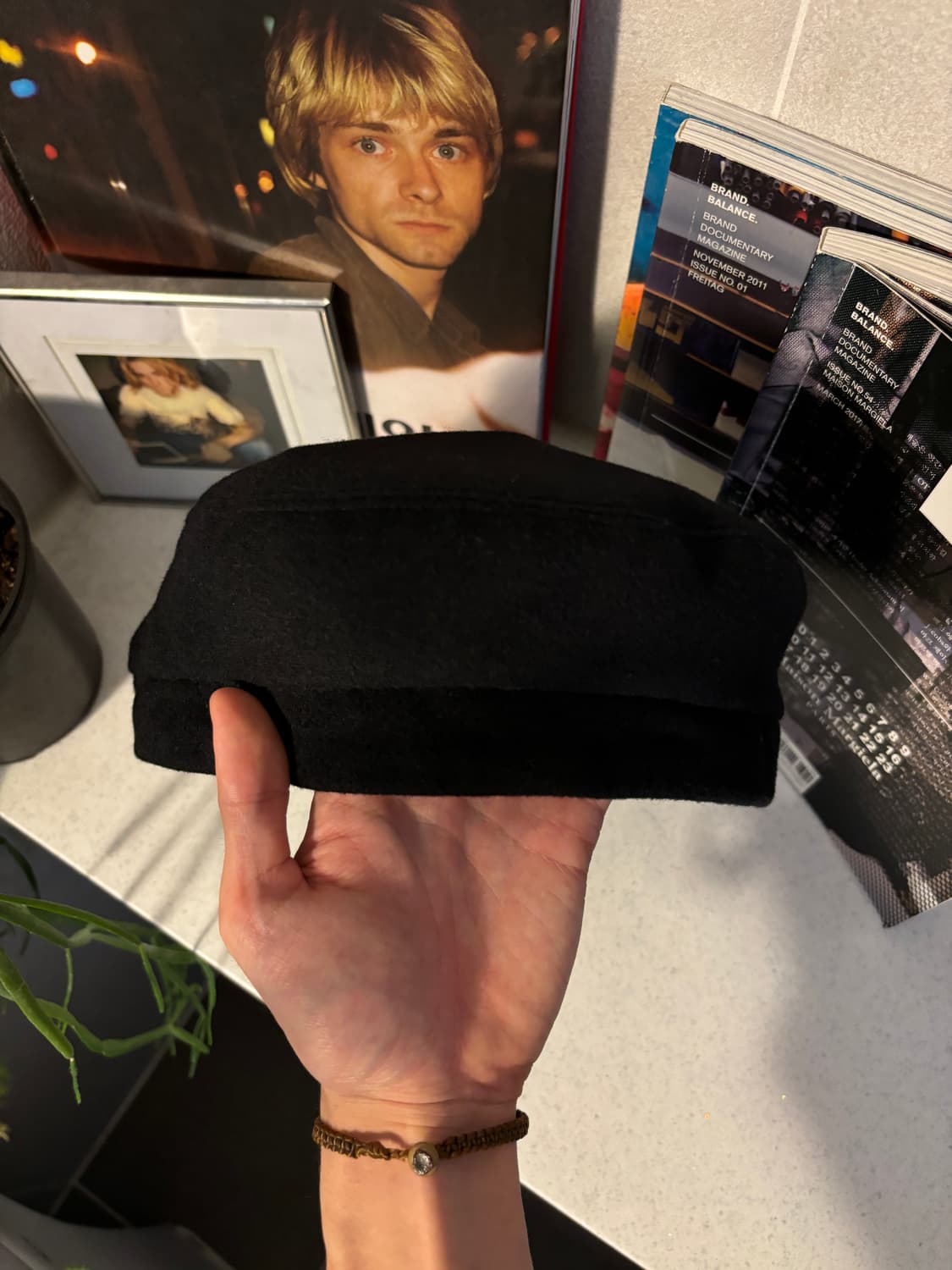 키지마 타카유키 캐시미어 마린캡 상품이미지8