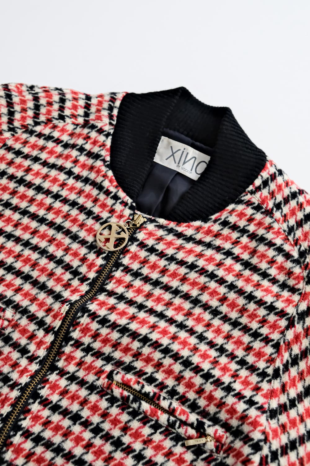 Houndstooth Wool Jacket 95  상품이미지3