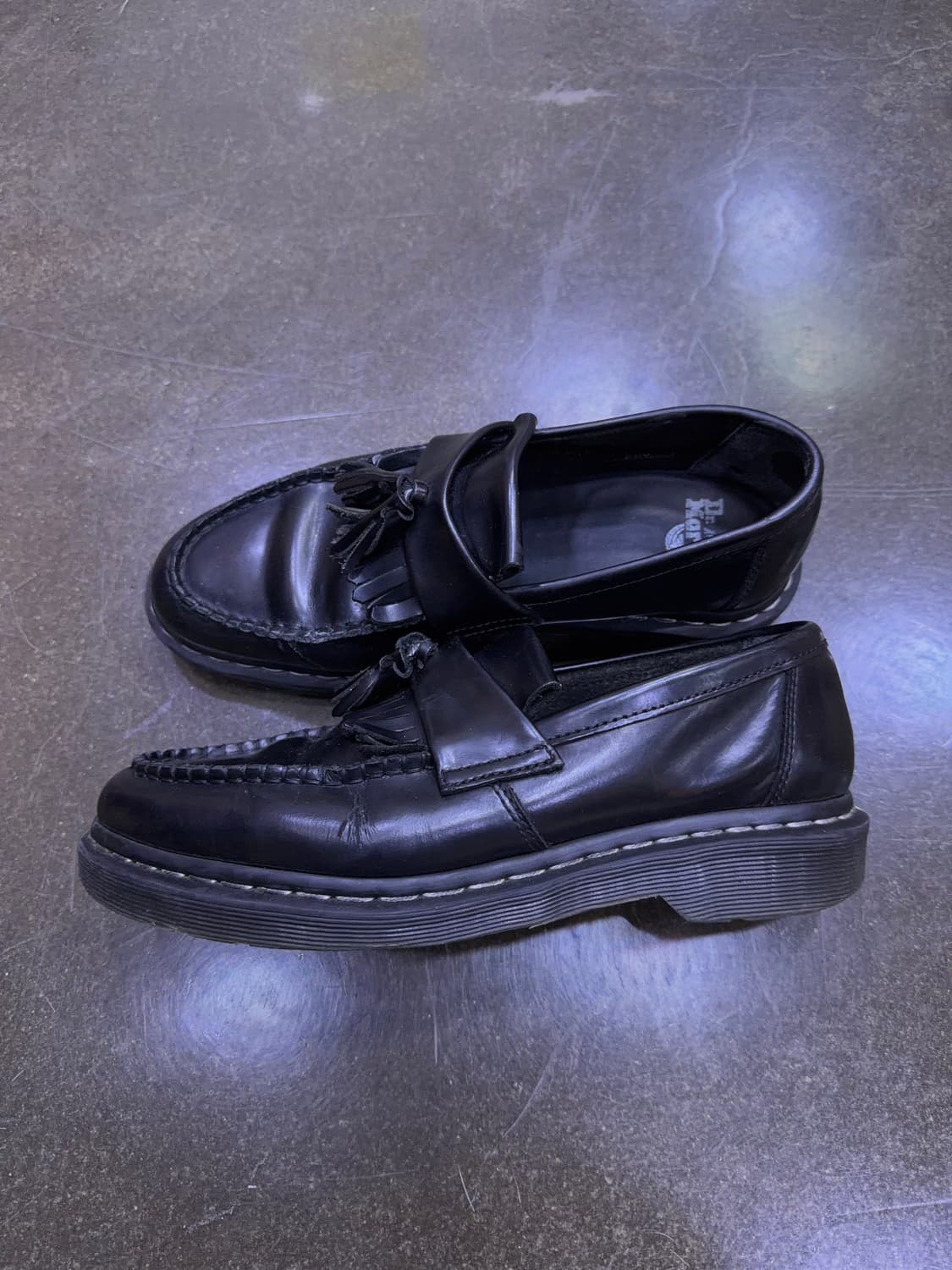 닥터마틴 아드리안 태슬로퍼 블랙 슈즈 270 상품이미지6