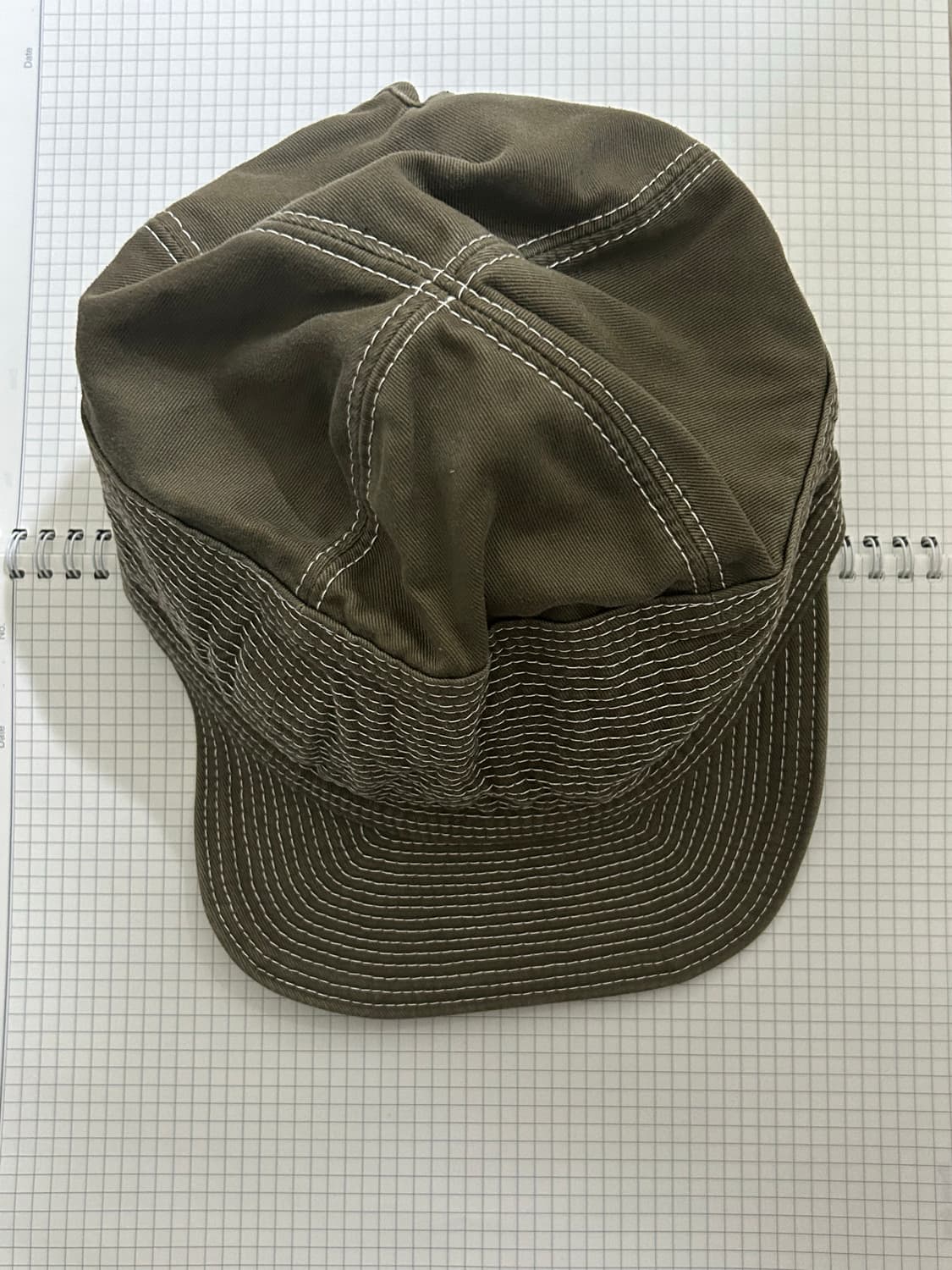 24SS Kapital Chino Cap_khaki 상품이미지2