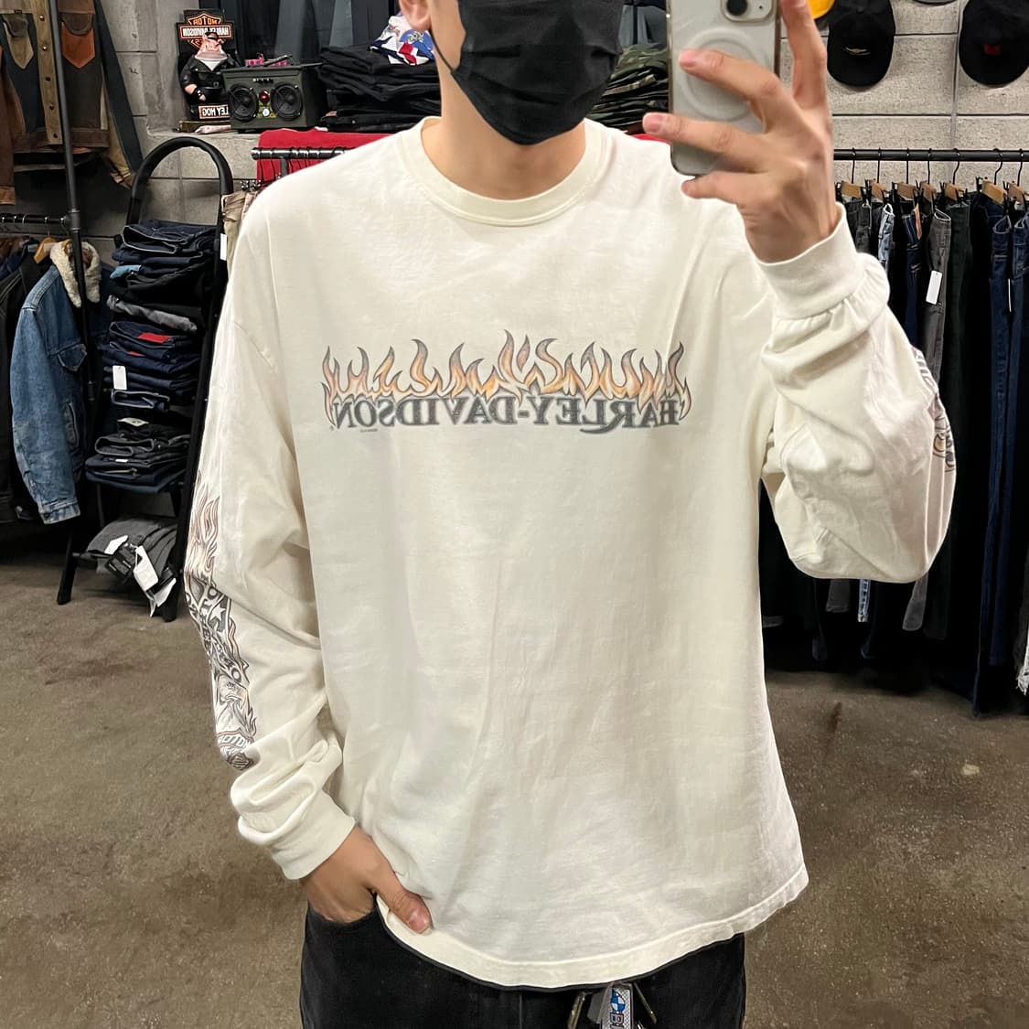 할리데이비슨 플레임 롱슬리브 (105) 상품이미지7