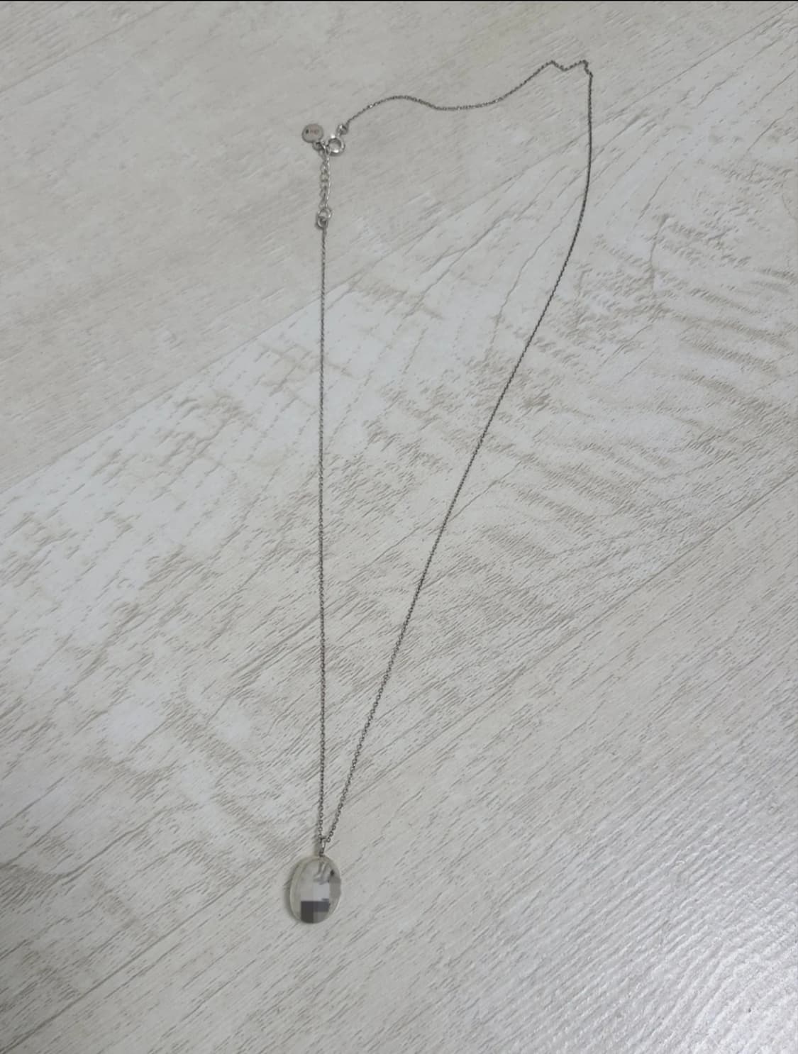 달걀 실버925 목걸이 상품이미지1