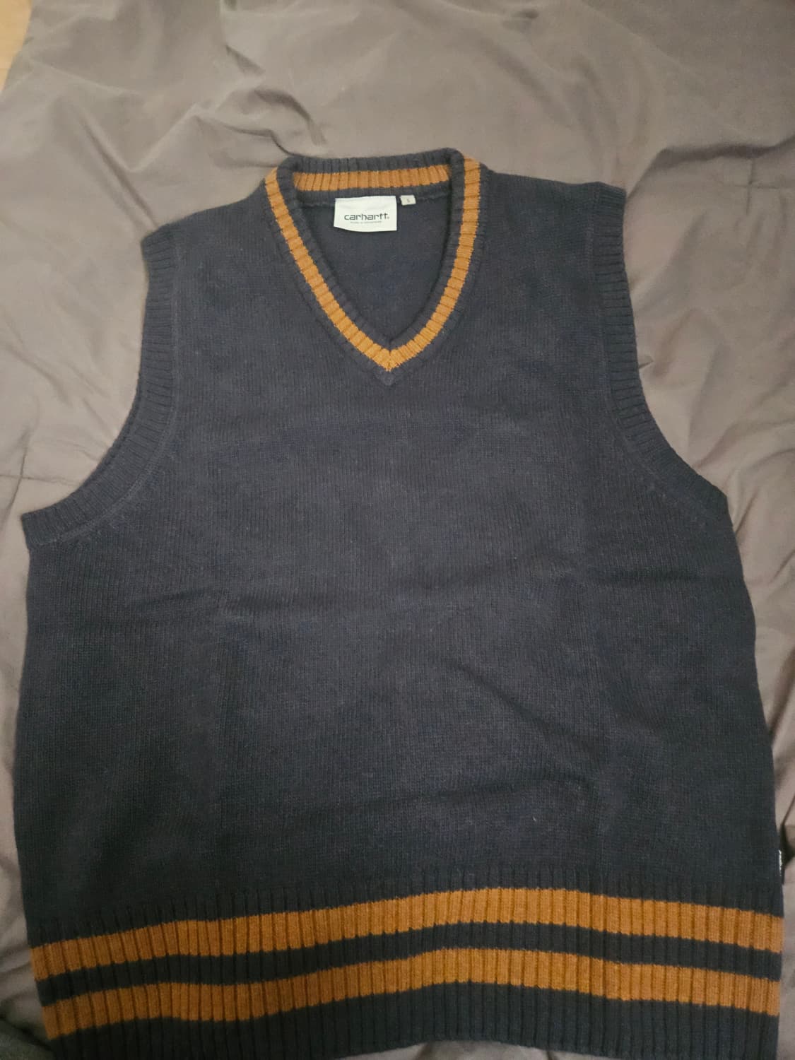 칼하트윕 스탠포드 베스트 스웨터 니트 상품이미지1