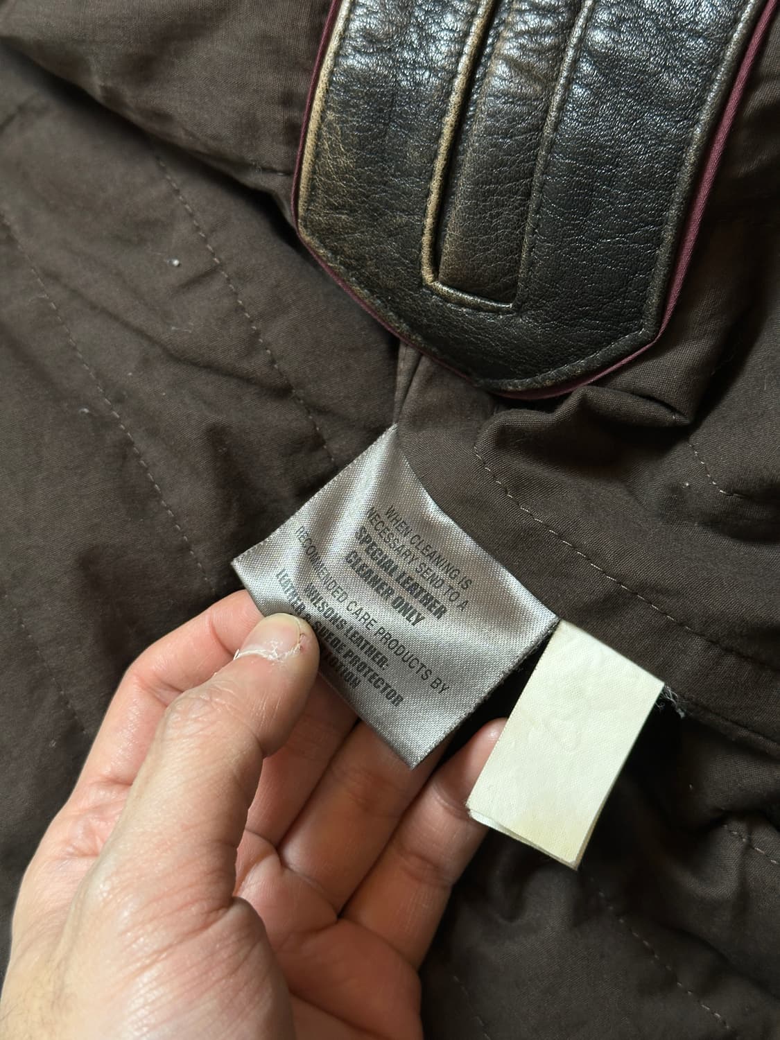 00's 디스 레더 자켓 빈티지 라이더 자켓 상품이미지9