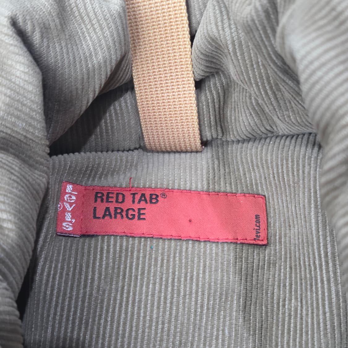 리바이스 코듀로이 패딩점퍼 s09166 상품이미지8