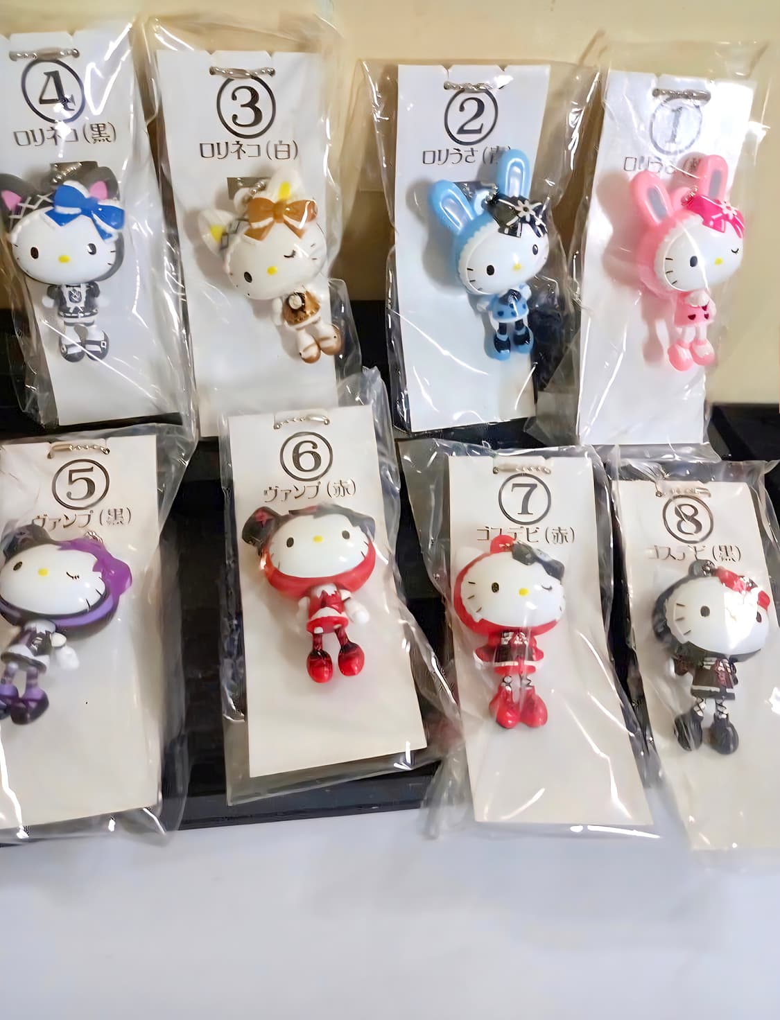 로리타 키티8종세트, 노바라 키티, 엔틱 키티 상품이미지1