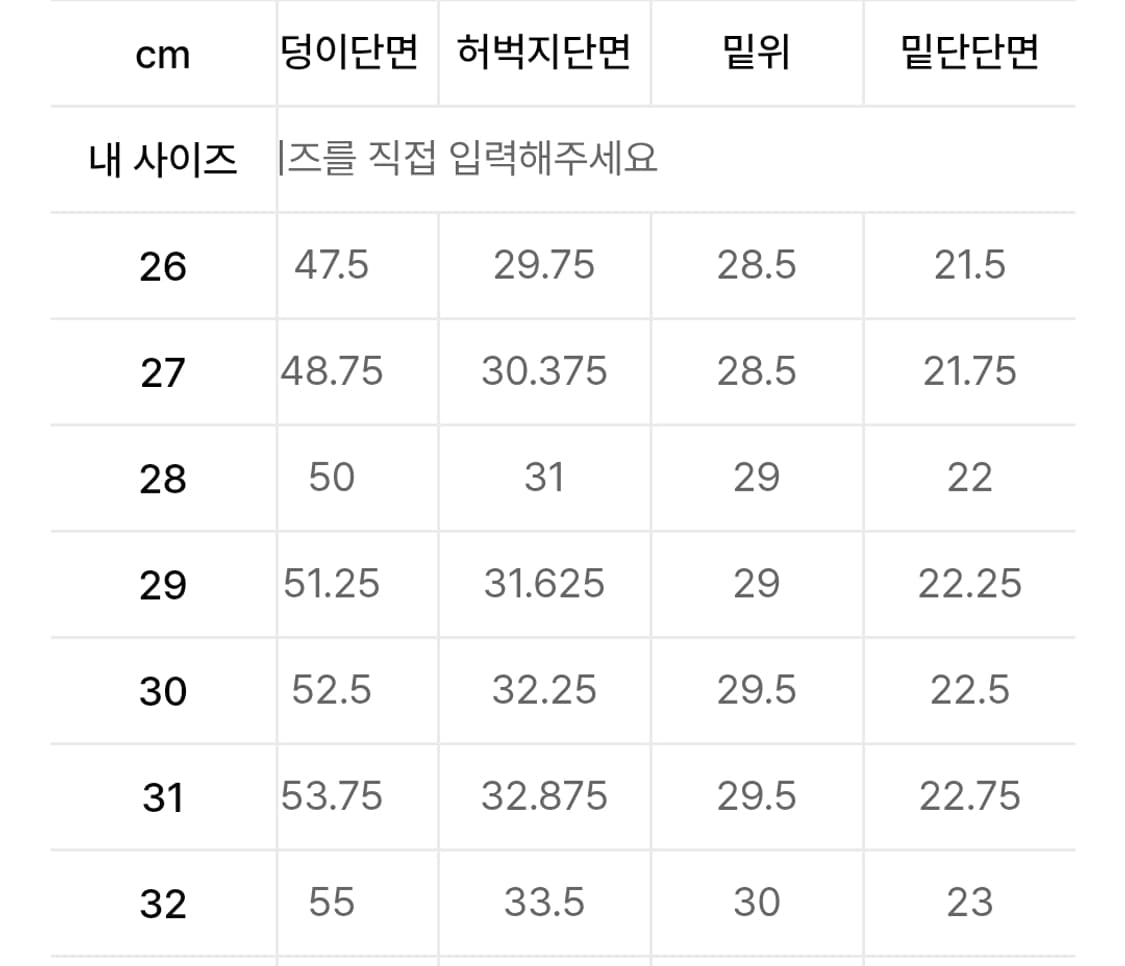 새상품 32 백사틴 오피서 팬츠 올리브 무탠다드 무신사179 상품이미지2