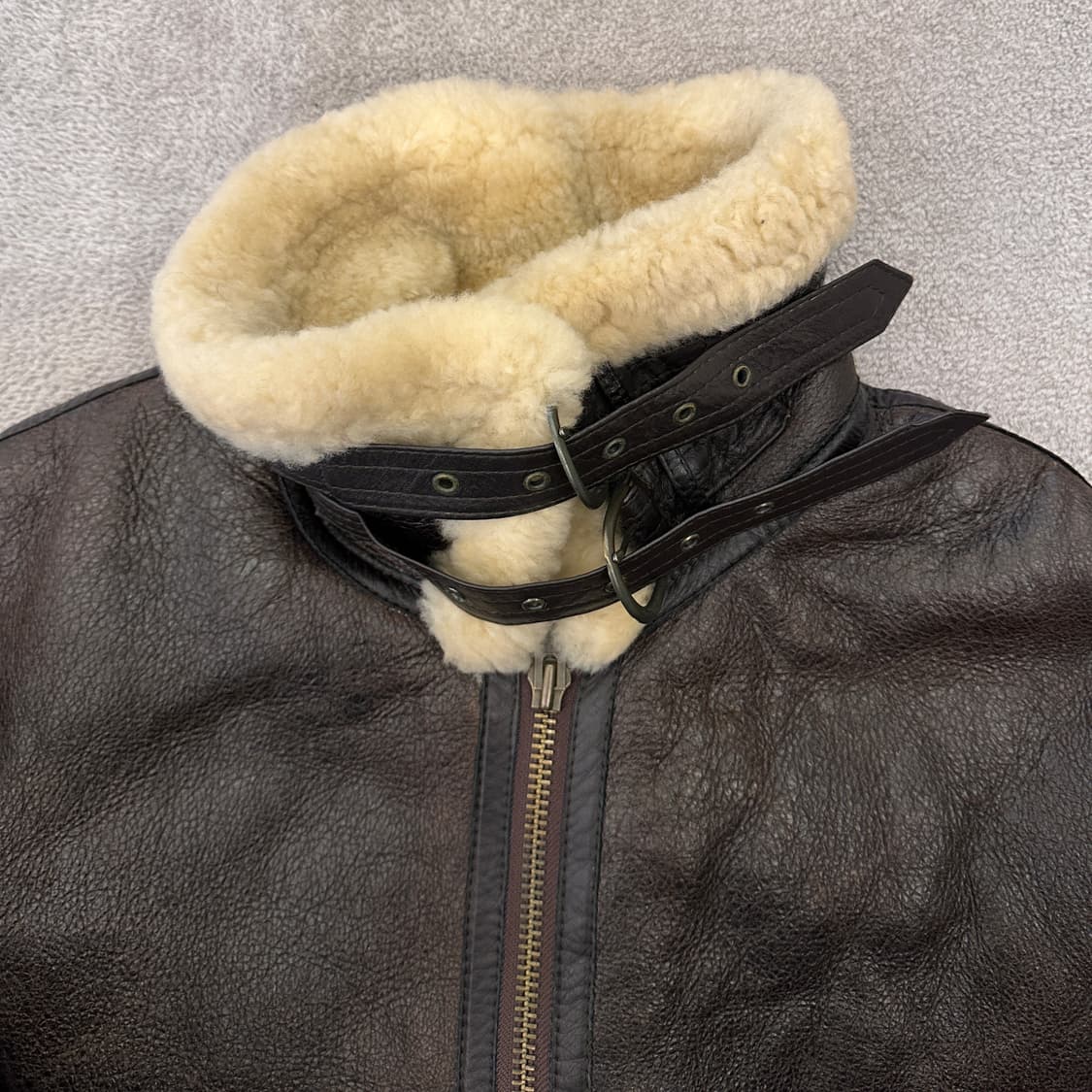 B-3 양가죽 플라이트 자켓 상품이미지3