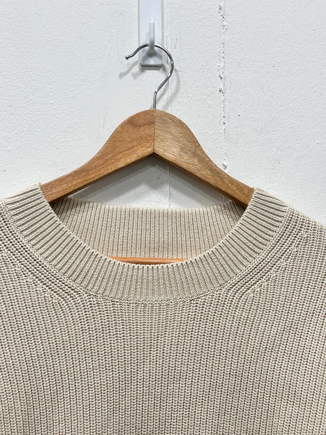 코스 COS 크롭 니트 M 아이보리 상품이미지4