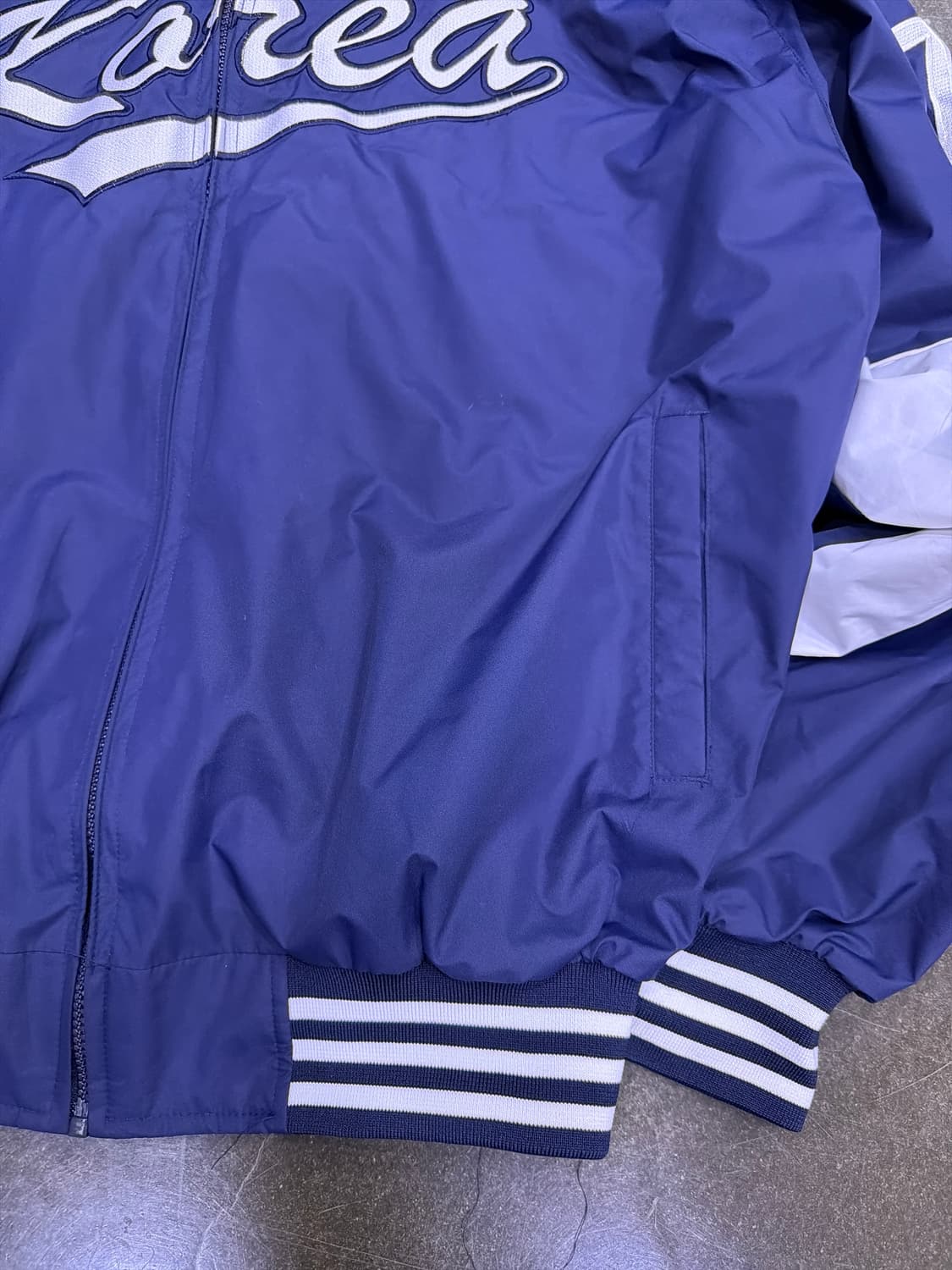 마제스틱 대한민국 야구 국가대표 WBC 봄버 윈드 점퍼 115 상품이미지4