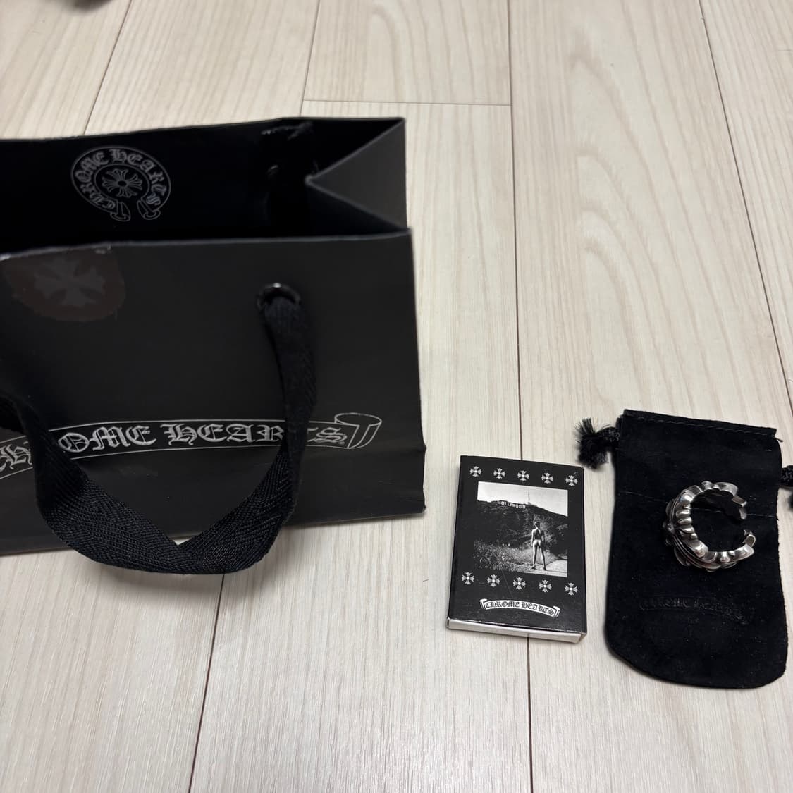 크롬하츠 더블 플로랄 링 us 10.5 반지 상품이미지6